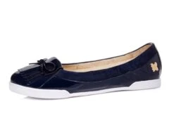 Butterfly Twists Robyn Midnight Navy Patent Women’s Loafer Shoes
