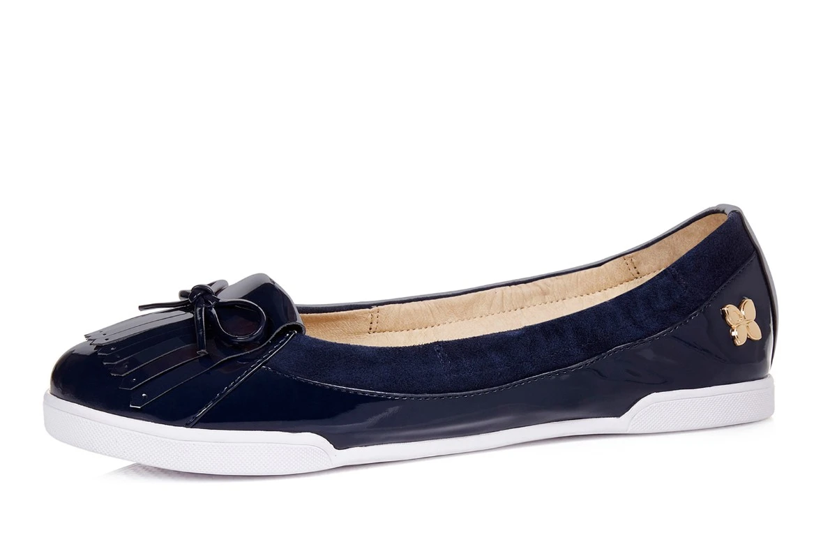 Butterfly Twists Robyn Midnight Navy Patent Women’s Loafer Shoes 3 Butterfly Twists Robyn Midnight Navy Patent Women’s Loafer Shoes