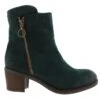Fly London Zent Dark Green Forest Silky Suede Block Heel Ankle Boots 2 Fly London Zent Dark Green Forest Silky Suede Block Heel Ankle Boots -Fashion Shoe Store fly london zent dark green forest silky suede block heel ankle boots 217782