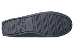 Hush Puppies Allie Navy Suede Faux Fur Lined Moccasin Slippers -Fashion Shoe Store hush puppies allie navy suede faux fur lined moccasin slippers 182526