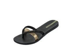 Ipanema Kirei 21 Black Gold Double Strap Vegan Flip Flops