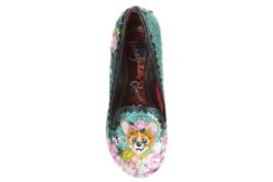 Irregular Choice Bougainvillea Turquoise Green Glitter Dog Character High Heels 11 Irregular Choice Bougainvillea Turquoise Green Glitter Dog Character High Heels -Fashion Shoe Store irregular choice bougainvillea turquoise green glitter dog character high heels 262085