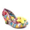 Irregular Choice Care Bears Wishing Star Glitter High Heel Shoes