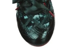 Irregular Choice Cobbles Dark Green Snakeskin Sequin Mid Heel Shoes -Fashion Shoe Store irregular choice cobbles dark green snakeskin sequin mid heel shoes 260071