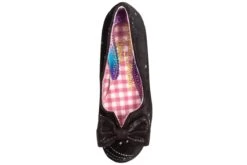 Irregular Choice Dazzle Razzle Black Silver Star Mid Heel Shoes -Fashion Shoe Store irregular choice dazzle razzle black silver star mid heel shoes 169668