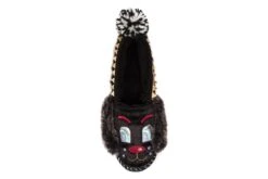 Irregular Choice Doggy Doze Black Grey Furry Slippers 9 Irregular Choice Doggy Doze Black Grey Furry Slippers -Fashion Shoe Store irregular choice doggy doze black grey furry slippers 48440