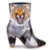 Irregular Choice Easy Tiger Black Silver Metallic Glitter High Heel Ankle Boots 1 Irregular Choice Easy Tiger Black Silver Metallic Glitter High Heel Ankle Boots -Fashion Shoe Store irregular choice easy tiger black silver metallic glitter high heel ankle boots 199969