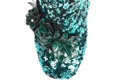 Irregular Choice Garden Pickle Teal Green Sequin High Heel Ankle Boots -Fashion Shoe Store irregular choice garden pickle teal green sequin high heel ankle boots 180433