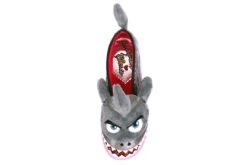 Irregular Choice I Chews You Grey Furry Shark Slippers -Fashion Shoe Store irregular choice i chews you grey furry shark slippers 130513