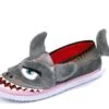 Irregular Choice I Chews You Grey Furry Shark Slippers -Fashion Shoe Store irregular choice i chews you grey furry shark slippers 130514