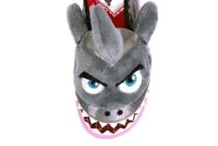 Irregular Choice I Chews You Grey Furry Shark Slippers -Fashion Shoe Store irregular choice i chews you grey furry shark slippers 130515