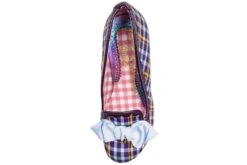 Irregular Choice Kanjanka Purple Blue Yellow Tartan Check Mid Heel Shoes -Fashion Shoe Store irregular choice kanjanka purple blue yellow tartan check mid heel shoes 168050