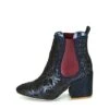 Irregular Choice Kings Road Navy Blue Geo Glitter Block Heel Chelsea Ankle Boots -Fashion Shoe Store irregular choice kings road navy blue geo glitter block heel chelsea ankle boots 121957