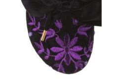 Irregular Choice Penny For Your Thoughts Black Purple Floral Embroidered High Heel Shoes -Fashion Shoe Store irregular choice penny for your thoughts black purple floral embroidered high heel shoes 279427
