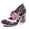 Irregular Choice Rainbow Thunder Black Lightning Bolt High Heel Shoes -Fashion Shoe Store irregular choice rainbow thunder black lightning bolt high heel shoes 91961