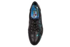 Irregular Choice Star Light Black Green Lace Up Flat Shoes -Fashion Shoe Store irregular choice star light black green lace up flat shoes 75475
