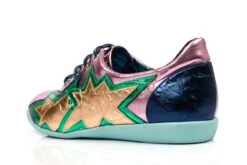 Irregular Choice Star Light Pink Navy Lace Up Flat Shoes 9 Irregular Choice Star Light Pink Navy Lace Up Flat Shoes -Fashion Shoe Store irregular choice star light pink navy lace up flat shoes 75481