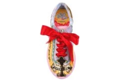 Irregular Choice X Wizard Of Oz Brains Heart & Courage Multicolour Low Top Trainers -Fashion Shoe Store irregular choice x wizard of oz brains heart courage multicolour low top trainers 289737