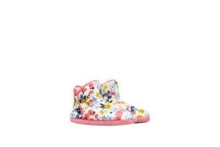 Joules Cabin Cream Pink Floral Faux Fur Lined Slipper Boots -Fashion Shoe Store joules cabin cream pink floral faux fur lined slipper boots 252621
