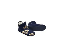 Joules Cabin Navy Floral Printed Faux Fur Lined Slipper Boots 13 Joules Cabin Navy Floral Printed Faux Fur Lined Slipper Boots -Fashion Shoe Store joules cabin navy floral printed faux fur lined slipper boots 271634