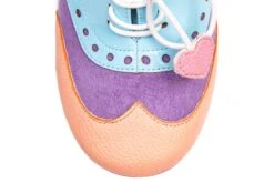 Poetic Licence Clara Bow Pink Multi Pastel Mid Heel Lace Up Brogue Shoes 11 Poetic Licence Clara Bow Pink Multi Pastel Mid Heel Lace Up Brogue Shoes -Fashion Shoe Store poetic licence clara bow pink multi pastel mid heel lace up brogue shoes 199957