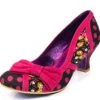 Poetic Licence Shake It Black Pink Polka Dot Floral Mid Heel Bow Court Shoes 2 Poetic Licence Shake It Black Pink Polka Dot Floral Mid Heel Bow Court Shoes -Fashion Shoe Store poetic licence shake it black pink polka dot floral mid heel bow court shoes 38155