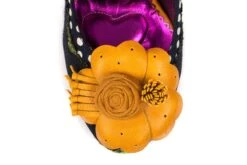 Poetic Licence Ursula Navy Floral Polka Dot Stiletto High Heel Court Shoes -Fashion Shoe Store poetic licence ursula navy floral polka dot stiletto high heel court shoes 38188