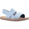 Rocket Dog Ellen Blue Stripe Elastic Strap Flat Comfort Sandals -Fashion Shoe Store rocket dog ellen blue stripe elastic strap flat comfort sandals 230263