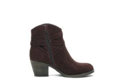 Rocket Dog Sadea Tribal Brown Coast Fabric Faux Suede Mid Block Heel Ankle Boots -Fashion Shoe Store rocket dog sadea tribal brown coast fabric faux suede mid block heel ankle boots 126444