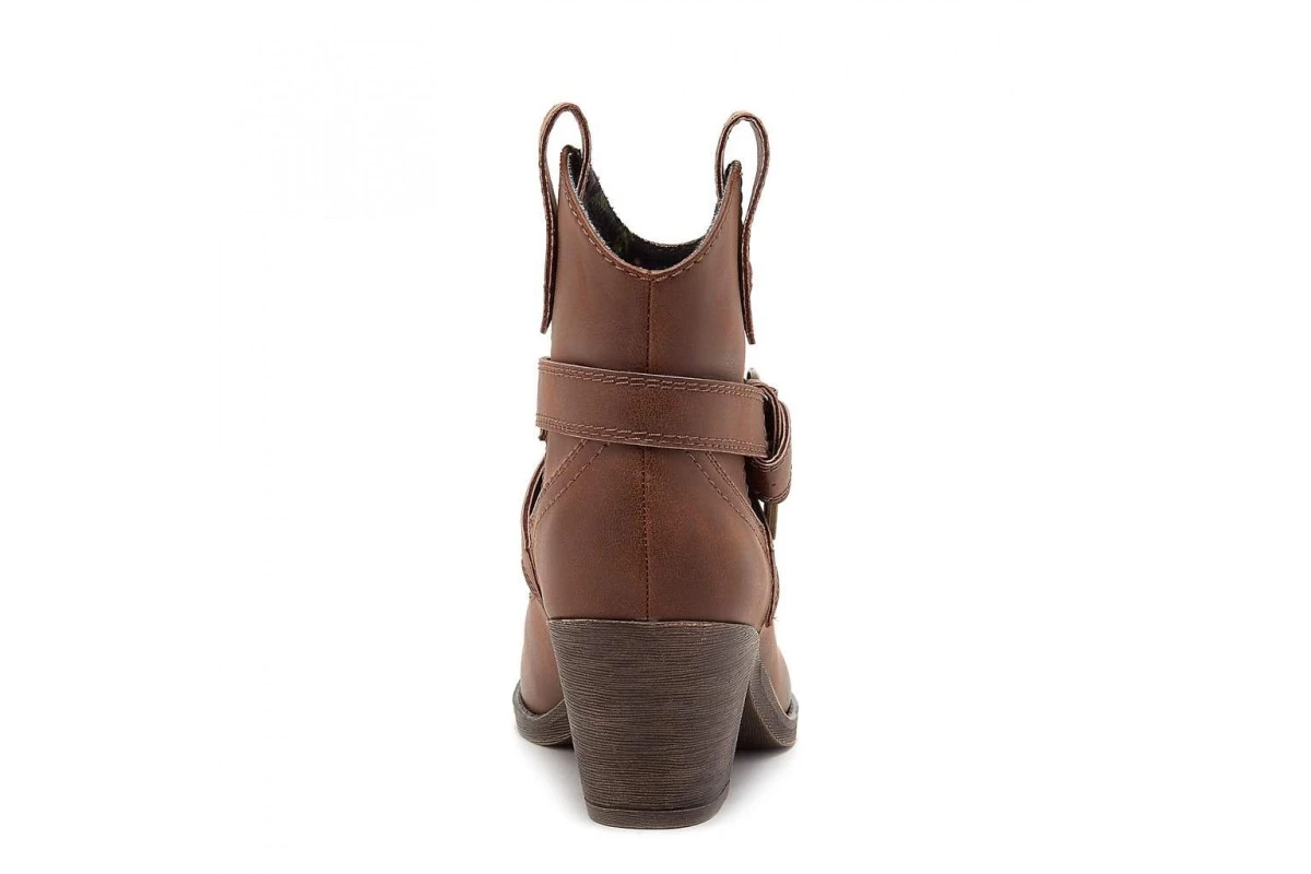 Rocket Dog Satire Lane Satirele Dark Brown Block Heel Ankle Boots 5 Rocket Dog Satire Lane Satirele Dark Brown Block Heel Ankle Boots - Image 3