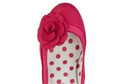 Ruby Shoo Chrissie Fuchsia Pink Lace High Heel Flower Court Shoes -Fashion Shoe Store ruby shoo chrissie fuchsia pink lace high heel flower court shoes 167770