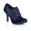 Ruby Shoo Octavia Navy Blue Velvet High Heel Shoes -Fashion Shoe Store ruby shoo octavia navy blue velvet high heel shoes 183364