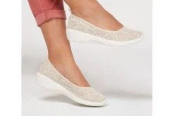 Skechers Arya Airy Days Natural Cream Crochet Memory Foam Wedge Shoes -Fashion Shoe Store skechers arya airy days natural cream crochet memory foam wedge shoes 166135
