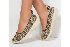 Skechers Arya Her Instincts Leopard Print Memory Foam Wedge Shoes -Fashion Shoe Store skechers arya her instincts leopard print memory foam wedge shoes 166175
