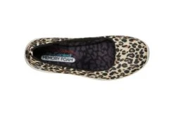 Skechers Arya Her Instincts Leopard Print Memory Foam Wedge Shoes -Fashion Shoe Store skechers arya her instincts leopard print memory foam wedge shoes 166176