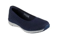 Skechers Be Cool Wonderstruck Navy Eco Friendly Flat Comfort Shoes