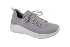 Skechers Bobs B Flex Unknown Journey Mauve Purple Memory Foam Trainers