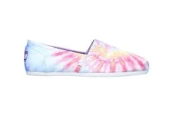 Skechers Bobs Plush Grateful Day Pink Multi Tie Dye Memory Foam Flat Shoes -Fashion Shoe Store skechers bobs plush grateful day pink multi tie dye memory foam flat shoes 164388