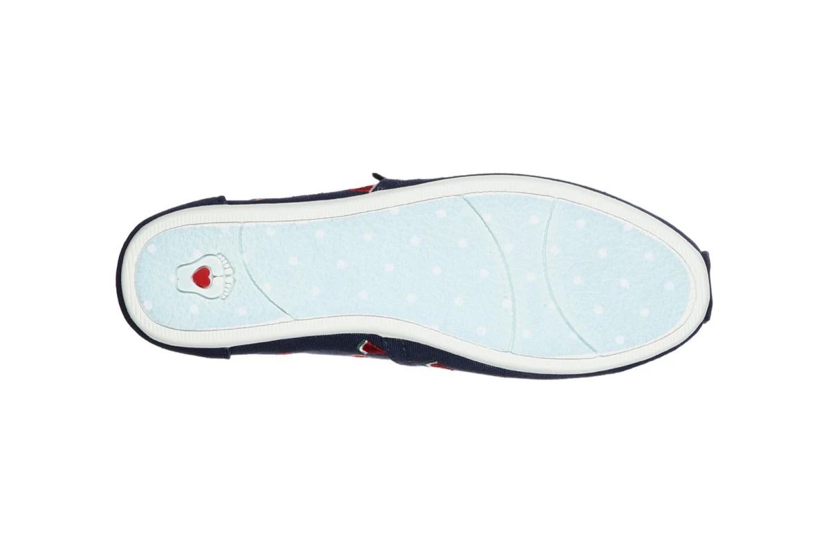 Skechers Bobs Plush Sellin Melon Navy Red Embroidered Memory Foam Flat Shoes 7 Skechers Bobs Plush Sellin Melon Navy Red Embroidered Memory Foam Flat Shoes - Image 5