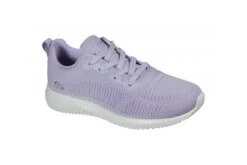 Skechers Bobs Squad Breeze Way Lavender Lilac Memory Foam Trainers