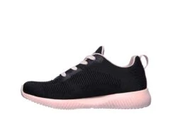 Skechers Bobs Squad Summer Haze Black Pink Memory Foam Low Top Trainers -Fashion Shoe Store skechers bobs squad summer haze black pink memory foam low top trainers 138241