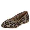 Skechers Cleo Claw-Some Natural Leopard Print Stretch Fit Memory Foam Ballet Shoes -Fashion Shoe Store skechers cleo claw some natural leopard print stretch fit memory foam ballet shoes 138344