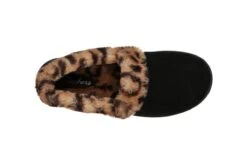 Skechers Cozy Campfire Frisky Gal Black Leopard Faux Fur Memory Foam Slippers -Fashion Shoe Store skechers cozy campfire frisky gal black leopard faux fur memory foam slippers 165675