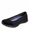 Skechers EZ Flex 2 Flighty Black Memory Foam Flat Ballet Shoes -Fashion Shoe Store skechers ez flex 2 flighty black memory foam flat ballet shoes 20705