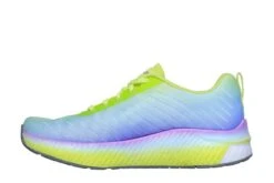 Skechers Go Run Steady Endure Yellow Multi Neon Running Shoes Trainers -Fashion Shoe Store skechers go run steady endure yellow multi neon running shoes trainers 140858