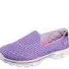Skechers Go Walk 3 Women's Purple Slip On Comfort Shoes -Fashion Shoe Store skechers go walk 3 women s purple slip on comfort shoes 20718