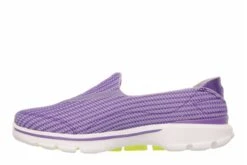 Skechers Go Walk 3 Women's Purple Slip On Comfort Shoes -Fashion Shoe Store skechers go walk 3 women s purple slip on comfort shoes 20723