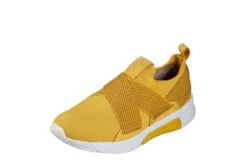 Skechers Mark Nason Modern Jogger Ziggy Yellow Mustard Memory Foam Trainers