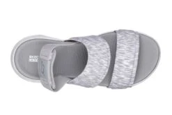 Skechers On The Go 600 Foxy Grey Slingback Comfort Sandals 11 Skechers On The Go 600 Foxy Grey Slingback Comfort Sandals -Fashion Shoe Store skechers on the go 600 foxy grey slingback comfort sandals 93094