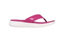 Skechers On The Go 600 Sunny Fuchsia Purple Comfort Sandals Flip Flops -Fashion Shoe Store skechers on the go 600 sunny fuchsia purple comfort sandals flip flops 390374